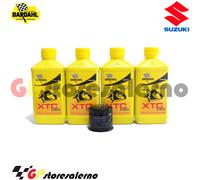 OLIO + FILTRO ORIGINALE BARDAHL XTC C60 10W40 SUZUKI 600 GSF BANDIT S 1998
