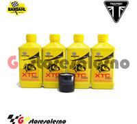 OLIO FILTRO ORIGINALE BARDAHL XTC C60 10W40 TRIUMPH 1200 TIGER EXPLORER XC 2013