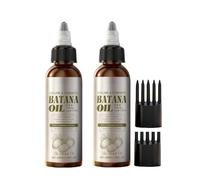 Olio for la cura dei capelli con punta a pettine applicatore | Olio for il trattamento quotidiano dei capelli dalla texture leggera for tutti i tipi di capelli, olio di bellezza(2PCS)
