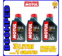 Olio Forcella 3 LITRI MOTUL FACTORY LINE FORK OIL medium SAE 10W 03MO27