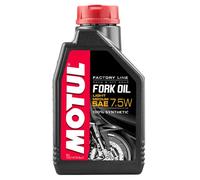 OLIO FORCELLE SINTETICO MOTUL FACTORY LINE LIGHT/MED SAE 7.5W 1LT