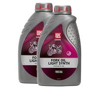 Olio Forcella Forcone Lukoil Luce 56323061 5W 2 X 1 Litro Ammortizzatori