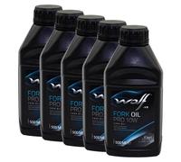 Olio Forcella Forcone Lupo Oil Pro 4662 10W 5 X 500 ML per Aprilia BMW Ducati