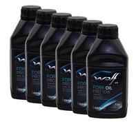 Olio Forcella Forcone Lupo Oil Pro 4662 10W 6 X 500 ML per Aprilia BMW Ducati