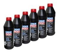 Liqui Moly Olio Forcella Motocicletta 15W Heavy 6x 1 Litro per Triumph Sprint
