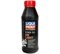 Flacone 500ml LIQUI MOLY Olio Di Forcella 5w Light per Moto Ricambi
