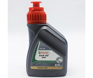 Olio forcella moto 15w a base minerale Castrol "grand prix" universale 500ml