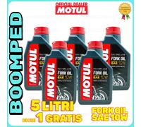 OLIO FORCELLA MOTUL MOTO 10W MEDIUM MOTO ROAD-OFF ROAD FORK OIL 5 LITRI 05MO27