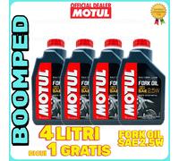 OLIO FORCELLA MOTUL MOTO 2.5W LIGHT MOTO ROAD-OFF ROAD FORK OIL 4 LT 04MO24