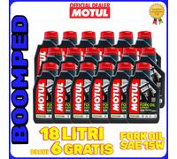 OLIO FORCELLE 18 LITRI SOSPENSIONI MOTUL 15W PER SCOOTER MOTO CICLOMOTORE 18MO04