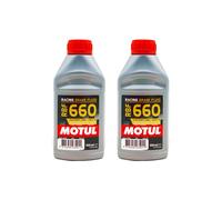 Olio Freni Motul RBF 660 FL Racing Fluido DOT4 Auto Moto Sintetico 2x500 02MO78