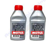Olio Freni Racing DOT 4 100% Sintetico Motul RBF 700 Conf 2 X 500 ML = 1 LITRO