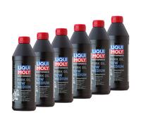 Olio Gabel LIQUI MOLY Moto 10W Medium 6x 1 Litro Olio Ammortizzatore