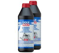 Olio Gear LIQUI MOLY (GL5) 75W-80 2 X 1 Litro Per Citroen Nissan Opel