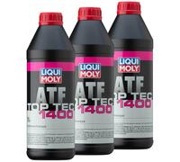 Olio Getriebe LIQUI MOLY Top Tec ATF 1400 3 X 1 Litro Per Audi Nissan Renault