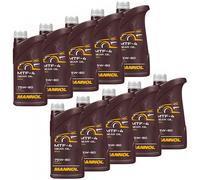 Mannol Olio Ingranaggi Cambio MTF-4 Api Gl 4 / 5 75W-80 10x 1 Litro Commutazione