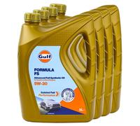 Olio Gulf Formula FS 5W-30 4 X 5 Litro per Ford Transit Honda Hyundai i20 i10
