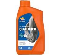Bottiglia Repsol Qualifier Fork Oil SAE 5w 1l Moto Motore Ricambi Ciclomotore