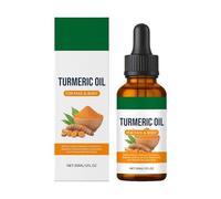 Olio illuminante per il viso, macchie di curcuma olio illuminante, sieri nutrienti della pelle, supporto per la pe/lle luminosa, migliora il tono della pelle e purifica la (1pc)