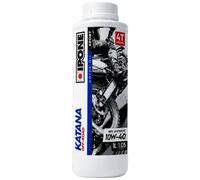 IPONE - Olio Motore per Moto a 4 Tempi 10W50 Katana off Road - 100% Sintetico con esteri - Cambio rapido e preciso - Tanica da 1L
