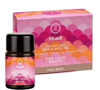 Olio Khadi per la pelle e l'anima, corpo santo, bellezza rosa del loto, formato da viaggio