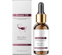 Olio Lifting Seno, Trattamento Naturale per il Seno, Idratante e Elasticizzante Naturalmente, Modella una Silhouette Più Piena, Mantiene la Pelle Liscia, Previene il Rilassamento