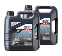 Olio Motore Liqui Moly Street 10W40 2x 4Liter per BMW Ducati Honda Suzuki