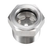 Olio Liquido Livello Indicatore Mirino Vetro 3/4 NPT Maschio Filettato