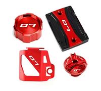 Olio Liquido Tappo Per MT07 Per MT 07 Per FZ07 2014-2024 2021 2022 2023 Per Motociclette Coperchio Serbatoio Fluido Freni Anteriore Posteriore Tappo Olio Motore(Red)