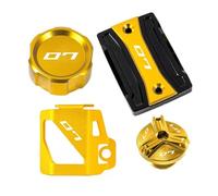 Olio Liquido Tappo Per MT07 Per MT 07 Per FZ07 2014-2024 2021 2022 2023 Per Motociclette Coperchio Serbatoio Fluido Freni Anteriore Posteriore Tappo Olio Motore(Yellow)