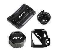 Olio Liquido Tappo Per MT07 Per MT 07 Per FZ07 2014-2024 2021 2022 2023 Per Motociclette Coperchio Serbatoio Fluido Freni Anteriore Posteriore Tappo Olio Motore(Black)