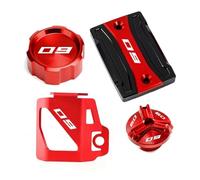 Olio Liquido Tappo Per MT09 Per FZ09 Per MT-09 Per Mt09 2014-2020 Accessori Per Motociclette Tappo Fluido Freno Anteriore Posteriore Coperchio Riempimento Protezione(Red)