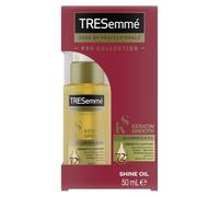TRESemmé Keratin Smooth olio lisciante per capelli brillanti e morbidi 50 ml