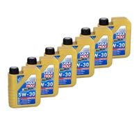 Olio Motore Longlife III 5W-30 Liqui Moly 6 X 1 Litro per Seat Skoda Smart