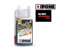 Olio Lubrificante Miscela 2T IPONE SAMOURAI RACING SINTETICO STRAWBERRY MELL 1lt