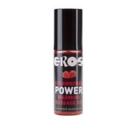 Olio lubrificante per massaggi strawberry power by eros