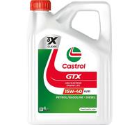 OLIO LUBRIFICANTE SINTETICO MOTORE AUTO CASTROL GTX 15W-40 A3/B3 4L