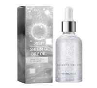 Olio luccicante per corpo lucido, olio luccicante secco, lucidante per corpo, lucido, impermeabile, luminizer liquido per viso, occhi, gambe e spalle