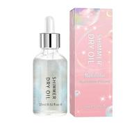 Olio luccicante per il corpo,Olio secco luccicante - Olio glitter per il corpo da 15 ml per illuminare | Olio scintillante per il corpo, trucco illuminante a copertura totale per una pelle perfetta e