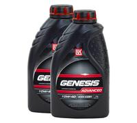 Olio Lukoil Genesis Avanzato 56304061 10W-40 2 X 1 Litro per Seat Skoda VW