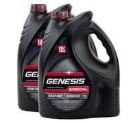Olio Lukoil Genesis Special C3 56310550 5W-40 2 X 5 Litro per Audi BMW Fiat