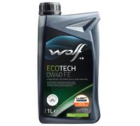 Olio Lupo Ecotech Fe 16106 SAE 0W40 1 Litro per Opel Seat Skoda Renault VW