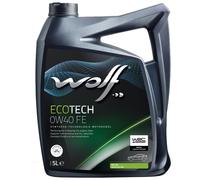 Olio Lupo Ecotech Fe 16106 SAE 0W40 5 Litro per Audi BMW Mercedes Dacia Mini