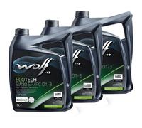 Olio Lupo Ecotech Sp / RC D1-3 16175 SAE 5W30 3X 5 Litro per Jeep Nissan Toyota