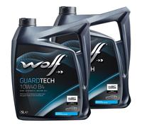Olio Lupo Guardtech B4 23127 SAE 10W40 2 X 5 Litro per Audi BMW Citroen Fiat