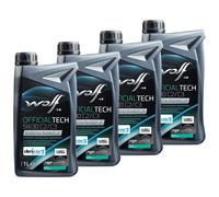 Olio Lupo Officialtech C2/C3 65629 SAE 5W30 4 X 1 Litro per Mazda Mercedes