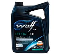 Olio Lupo Officialtech C2/C3 65629 SAE 5W30 5 Litro per Kia Mazda Mercedes