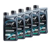 Olio Lupo Officialtech C2/C3 65629 SAE 5W30 5 X 1 Litro per Audi BMW Hyundai
