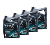 Olio Lupo Officialtech C3 Ll III 65644 SAE 5W30 4 X 5 Litro per Skoda Seat
