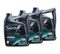 Olio Lupo Officialtech C3 Sp Extra 65648 SAE 5W30 3 X 5 Litro per Audi BMW